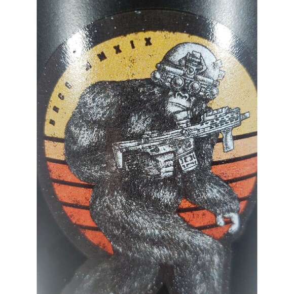 Black Rifle Coffee Company Mug Made in USA Large 15 oz BRCC Big Foot Sasquatch - Picture 3 of 14